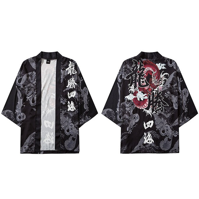 Dragon Fury Kimono Jacket