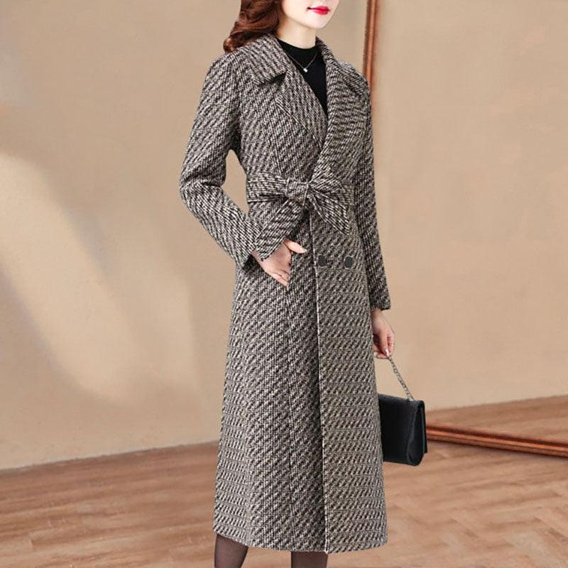 Long Wool Kimono Jacket