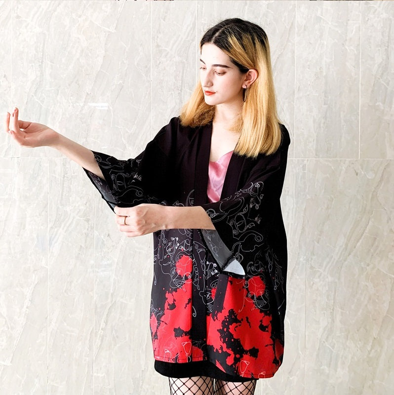 Veste Kimono Femme Oni Design