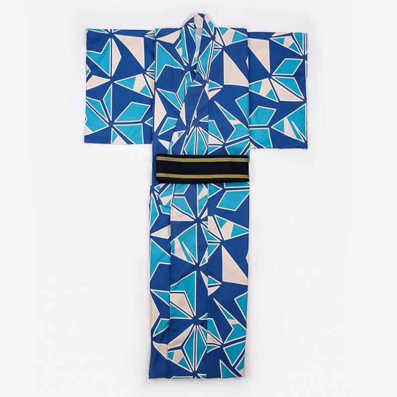 Yukata Motifs Géométriques