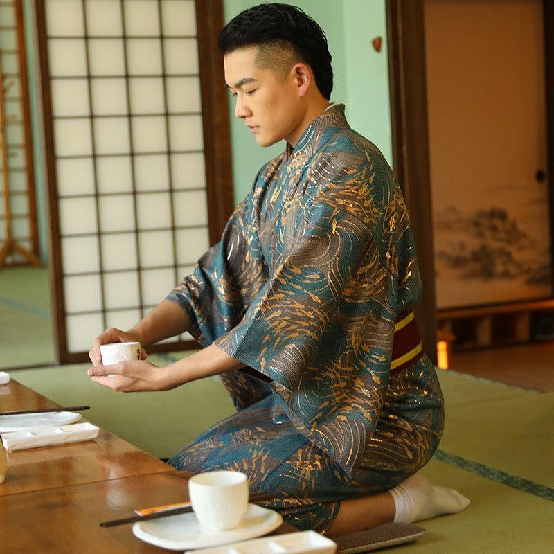 Yukata Vert Homme