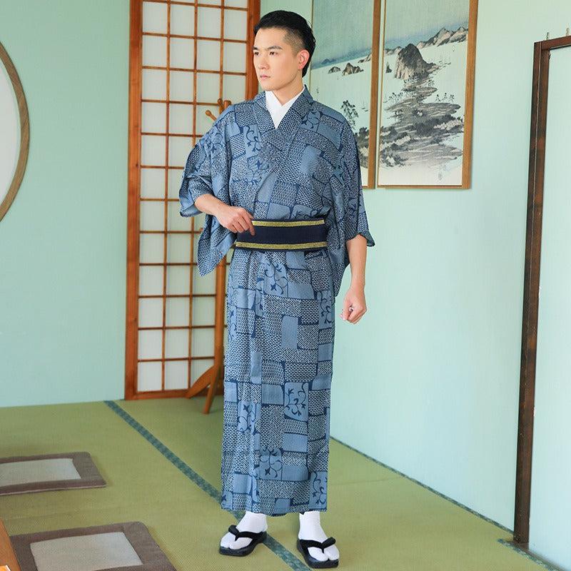 Yukata à motifs Japonais