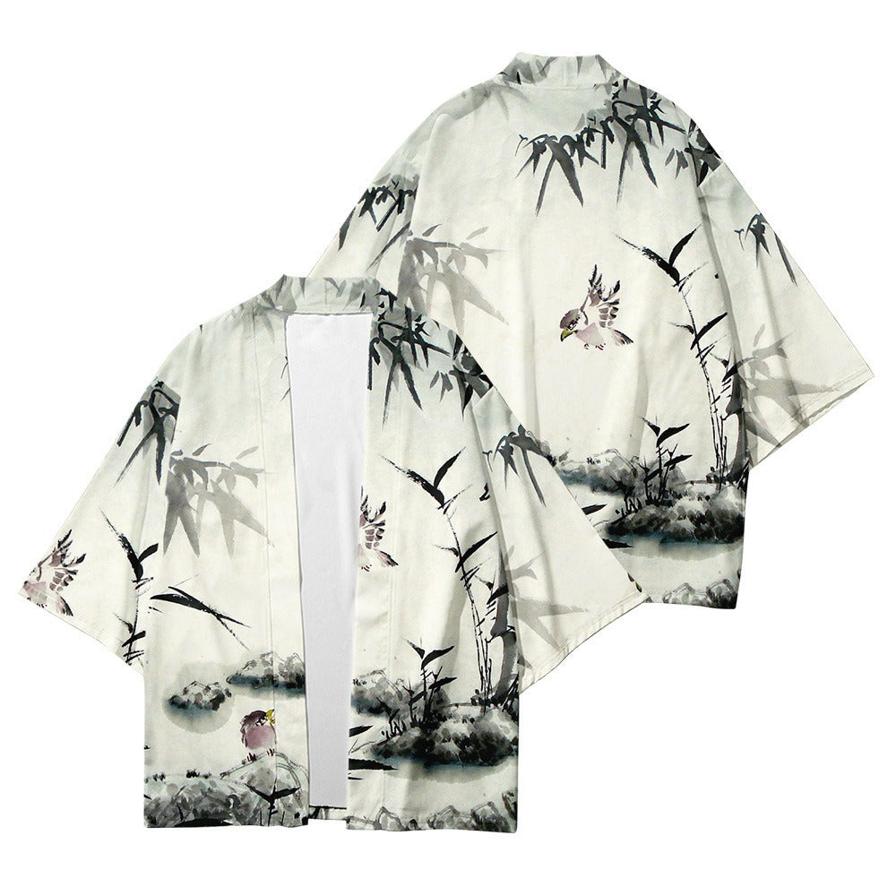 Haori Japonais Plage Homme