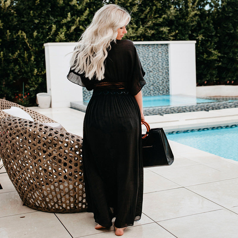 Robe Noire Kimono