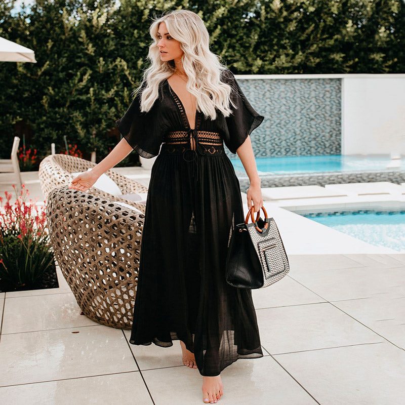 Robe Noire Kimono