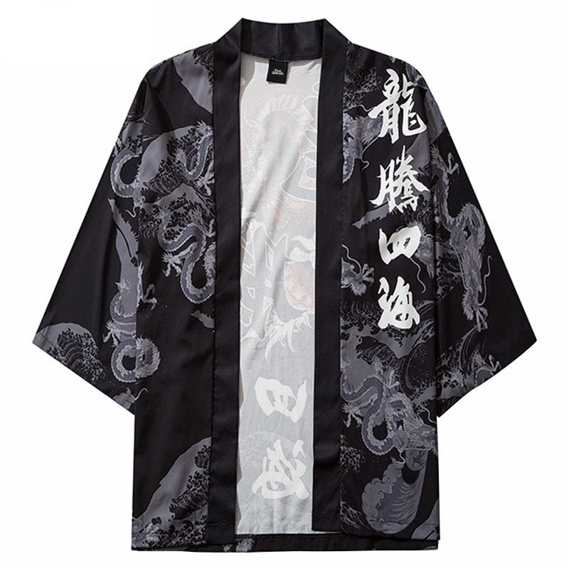 Dragon Fury Kimono Jacket