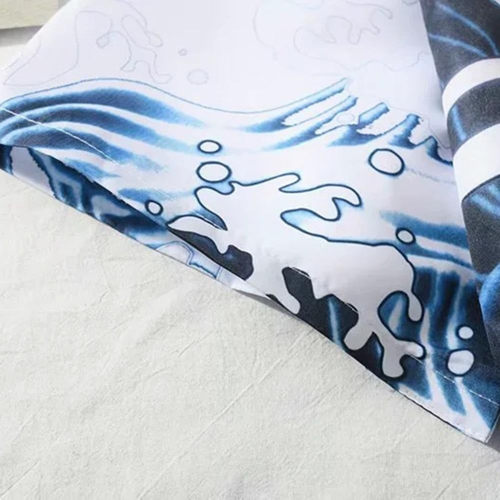 Veste Kimono Homme Dragon Bleu