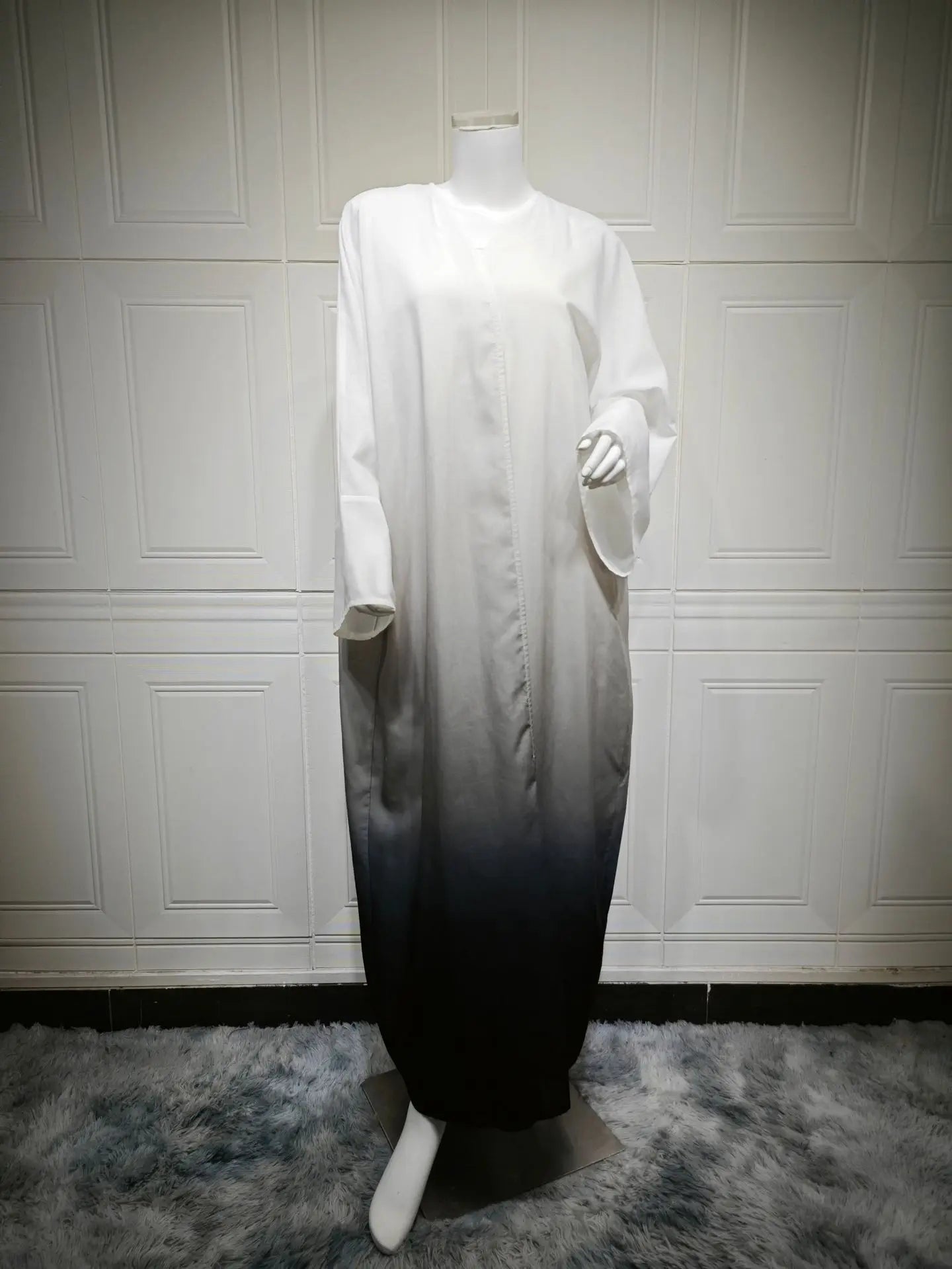 Abaya Kimono Noire et Blanche chic