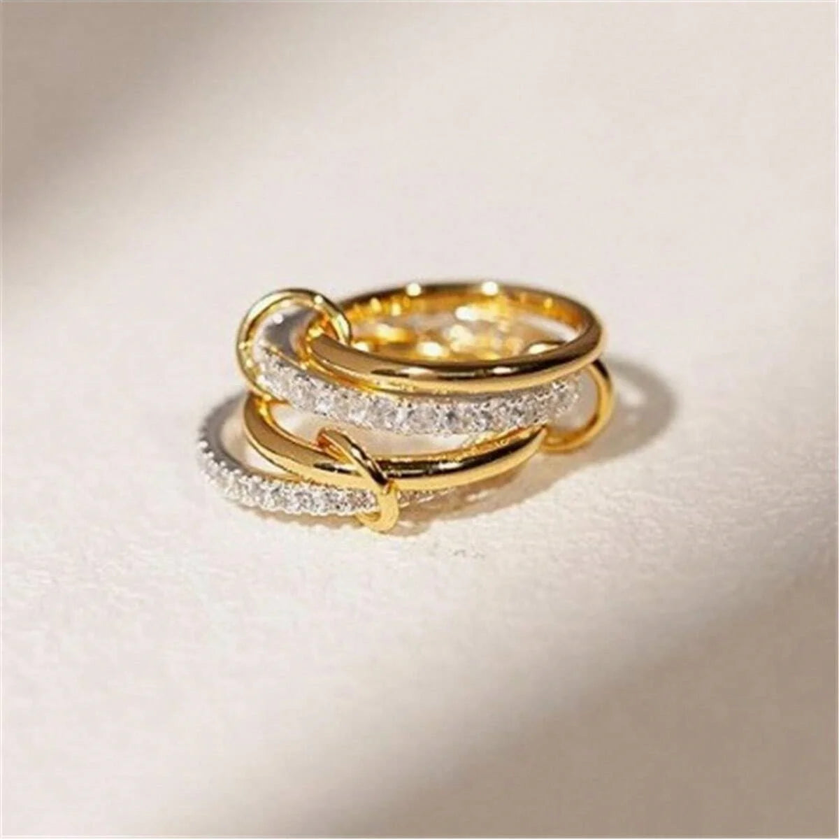 Bague Multicouche Originale Chic