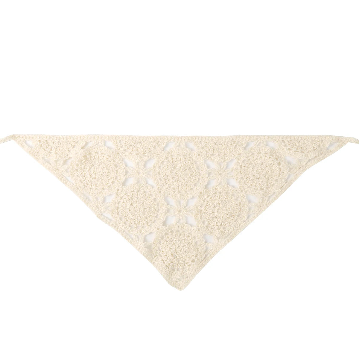 Bandeau Triangle Crochet Chic