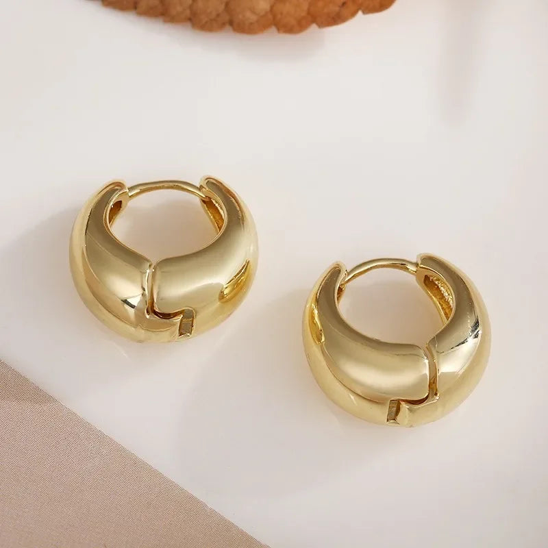 Boucles d’Oreilles Acier Inoxydable Vintage doré