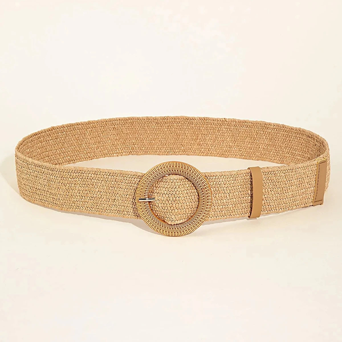 Ceinture Large Boho Beige