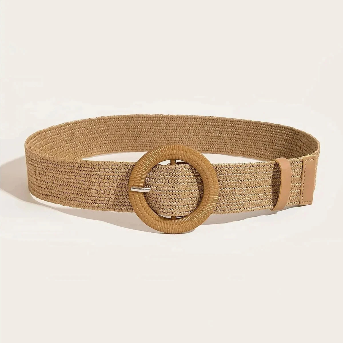 Ceinture Large Boho Marron