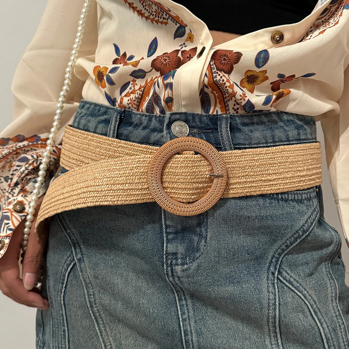 Ceinture Large Boho Stylé