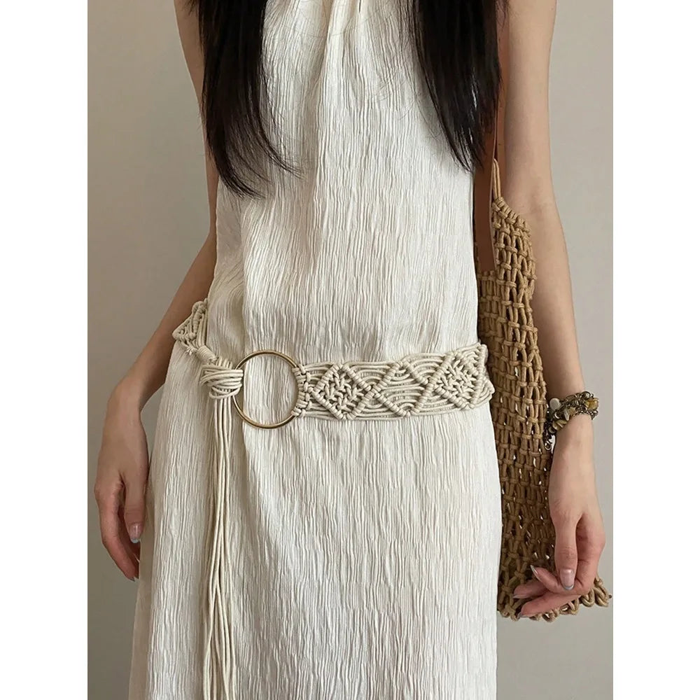 Ceinture Tissée Bohème