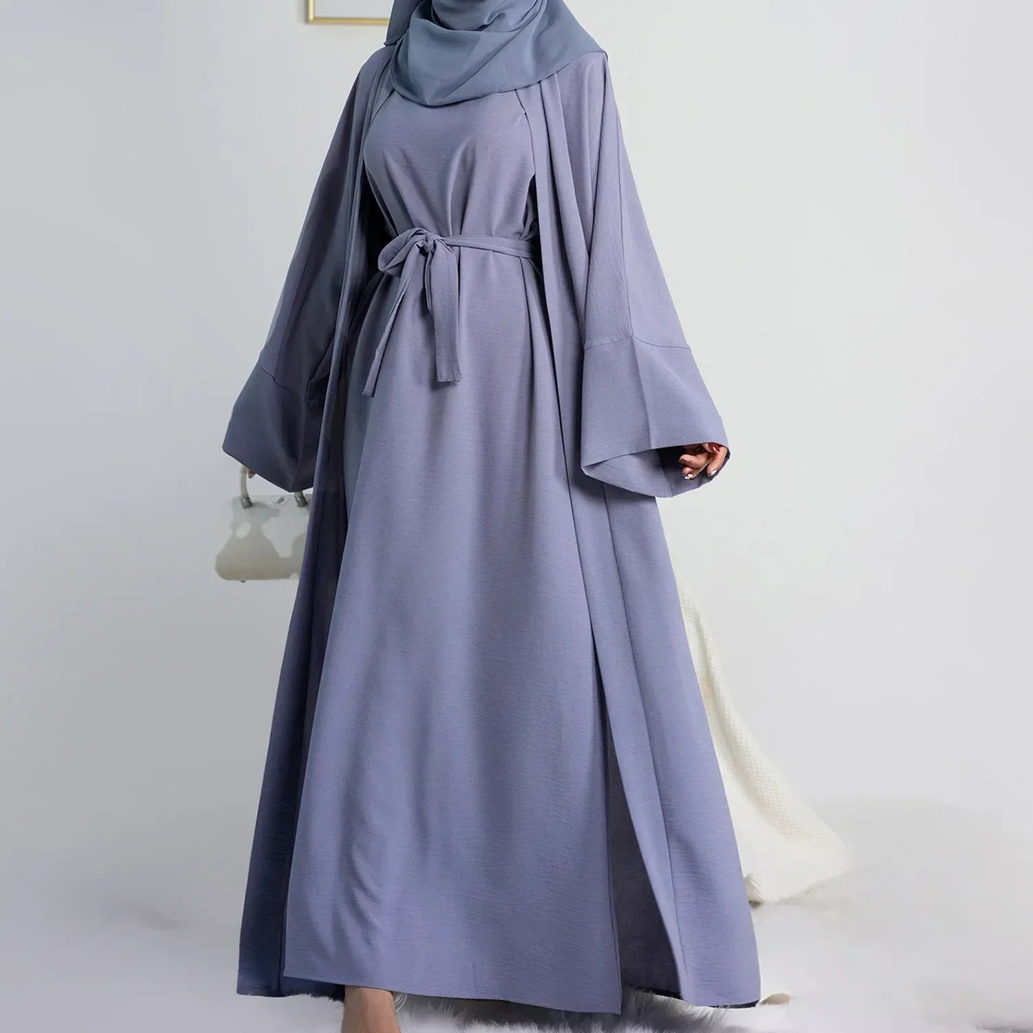 Ensemble Abaya Raffiné
