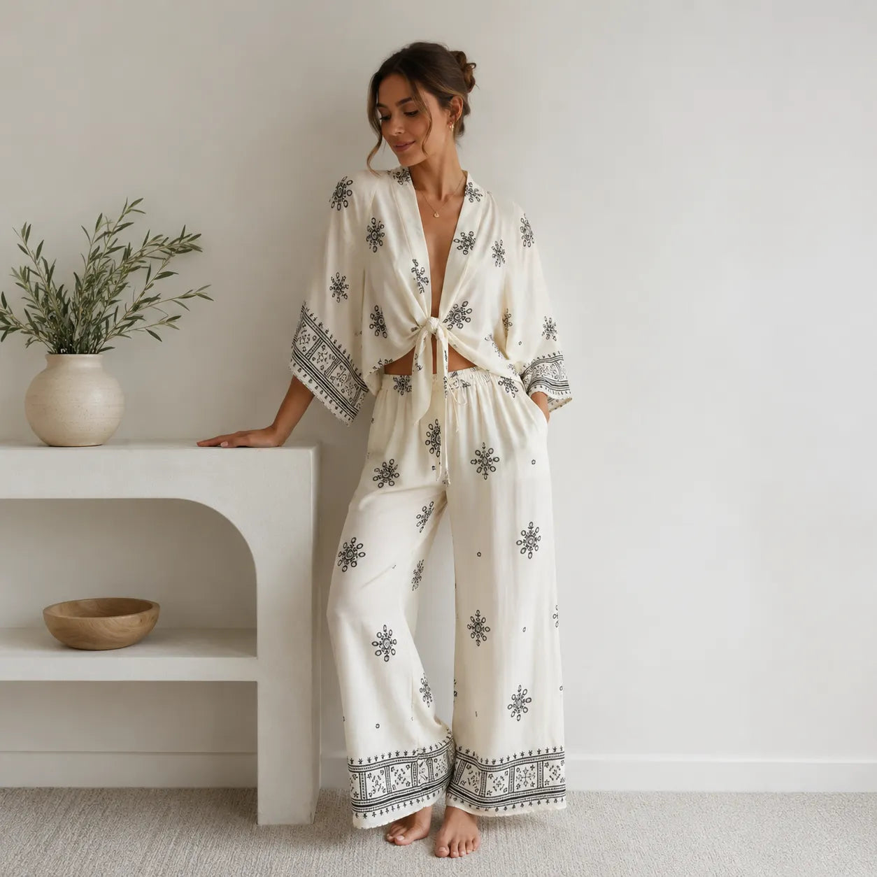 Ensemble Kimono Boho Estival 