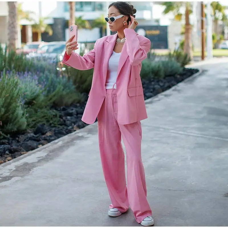 Ensemble Kimono Casual Chic Rose