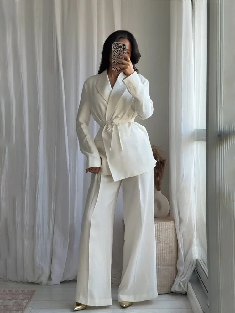 Ensemble Kimono Confortable Blanc