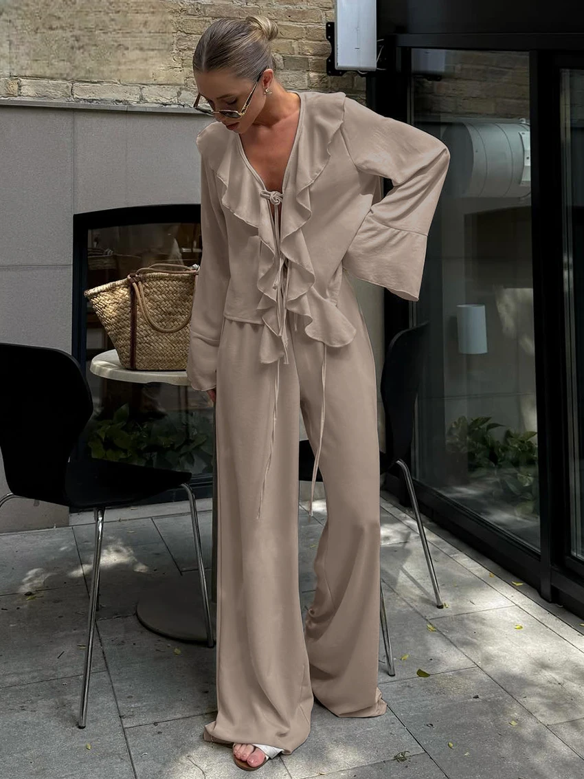 Ensemble Kimono Girly Beige Léger