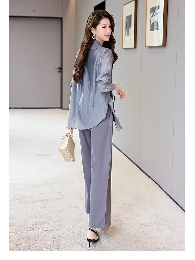 Ensemble Kimono Gris Original Confortable