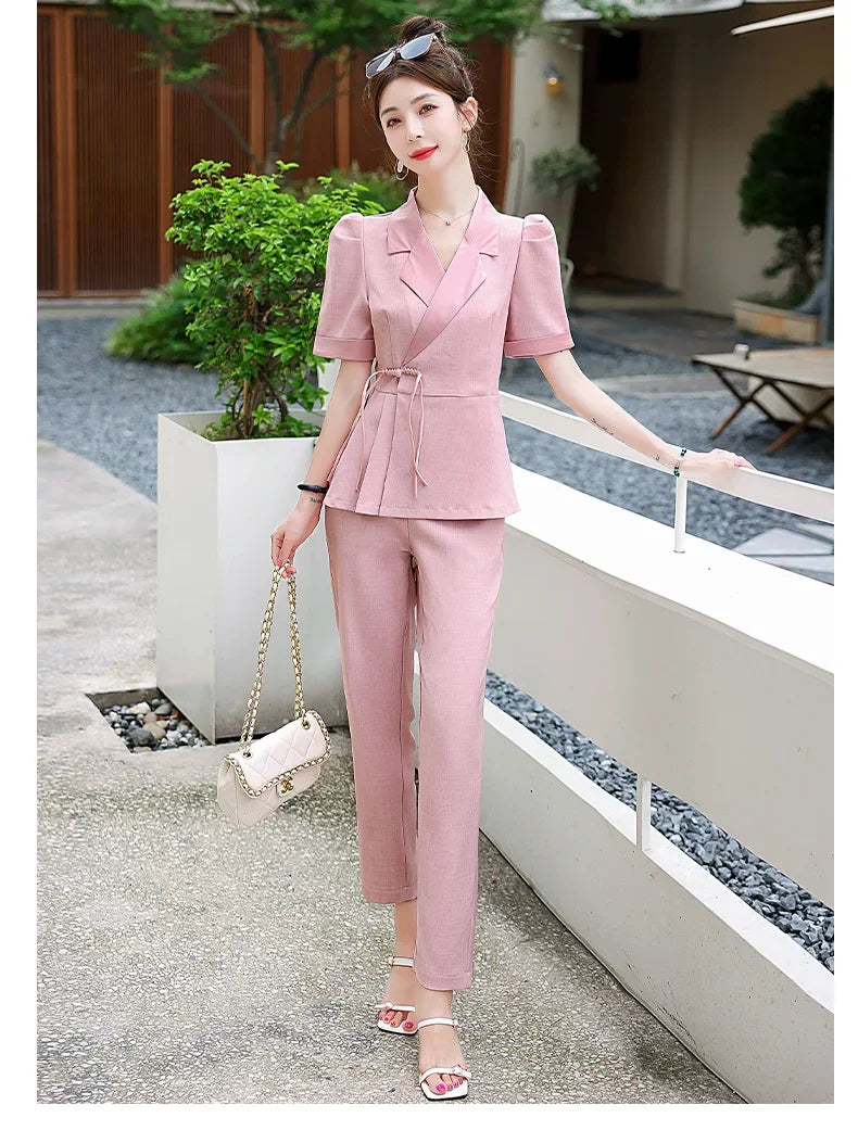 Ensemble Kimono Rose Habillé Léger