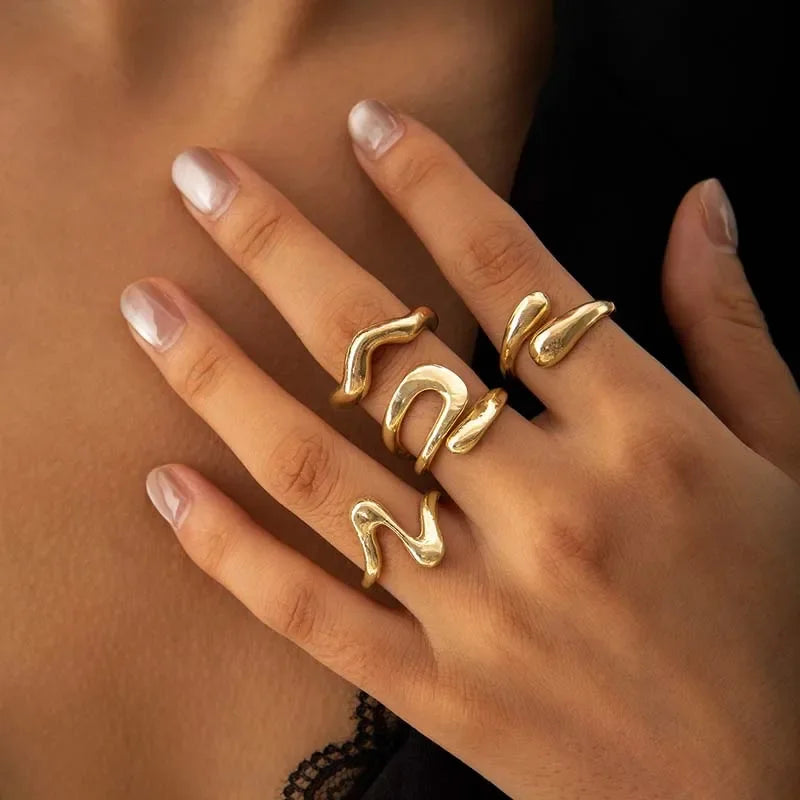 Ensemble d’Anneaux Ouverts Design