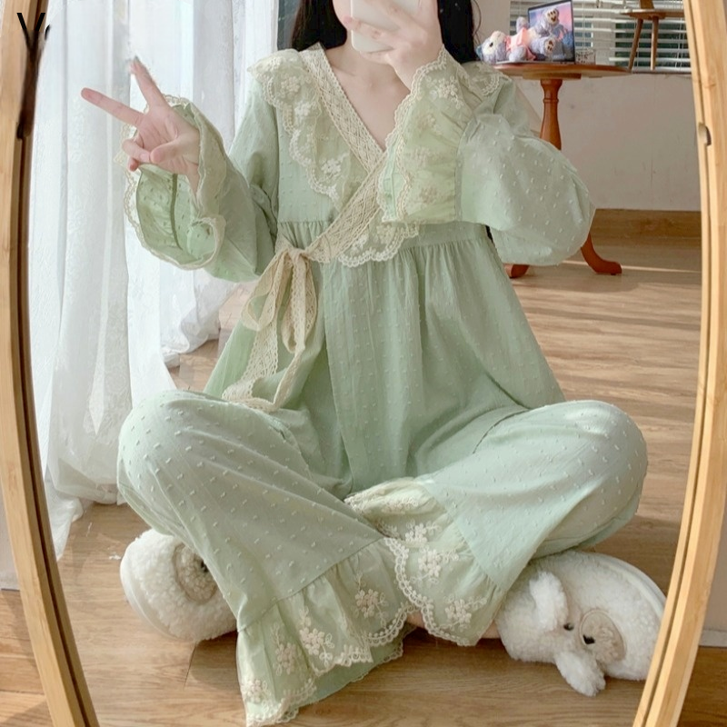 Pyjama Kimono Lolita à Dentelles Soyeux