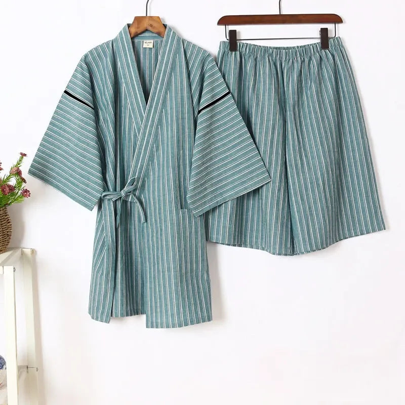 Jinbei Homme Estival Vert Doux