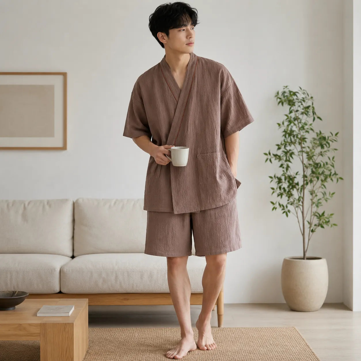 Jinbei Léger Mauve