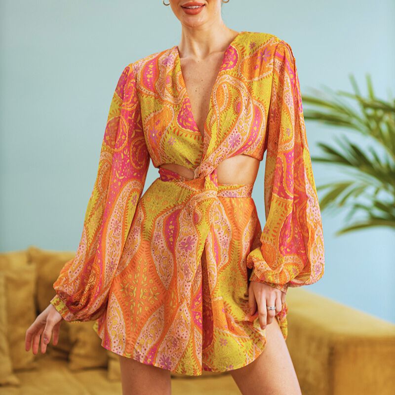 Kimono Fleuri Court