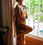 Kimono Long en Soie Femme