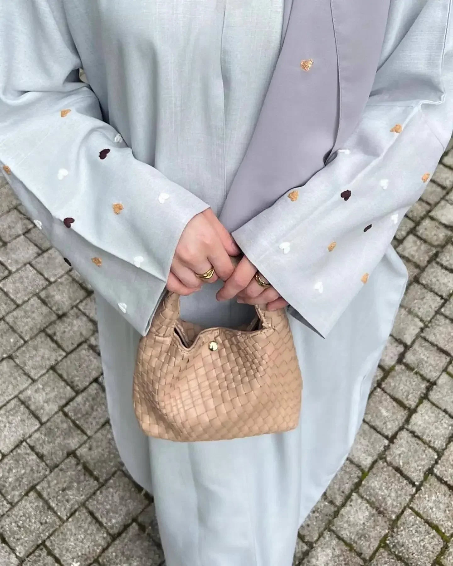 Kimono_Abaya_Beige_en_Lin léger