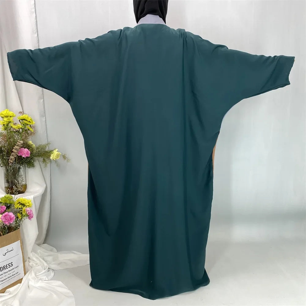 Kimono Abaya Décontracté Patchwork confortable
