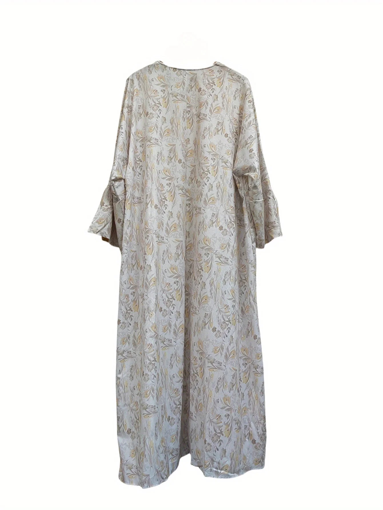 Kimono Abaya à Imprimé Floral Design long