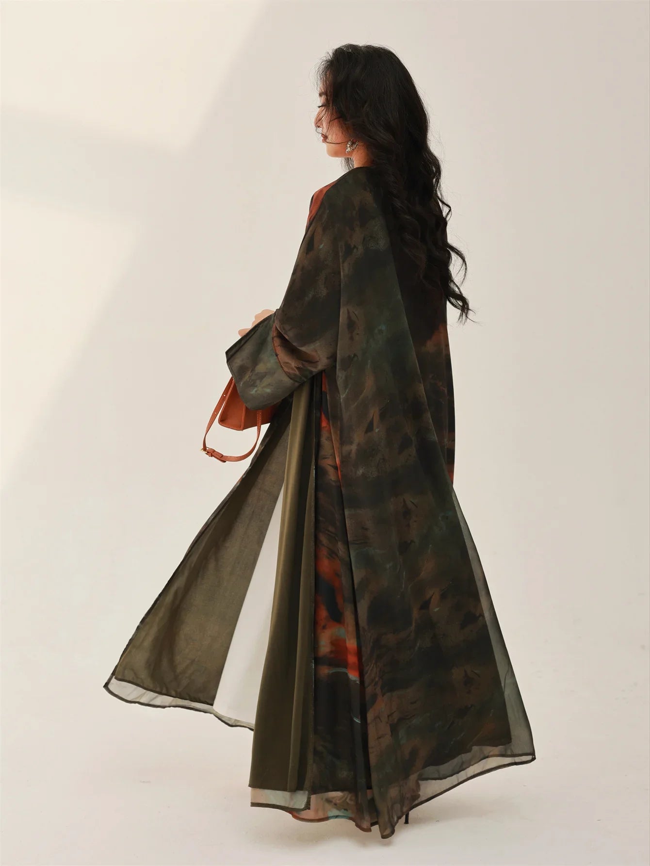 Kimono Abaya Léger en Coton fluide