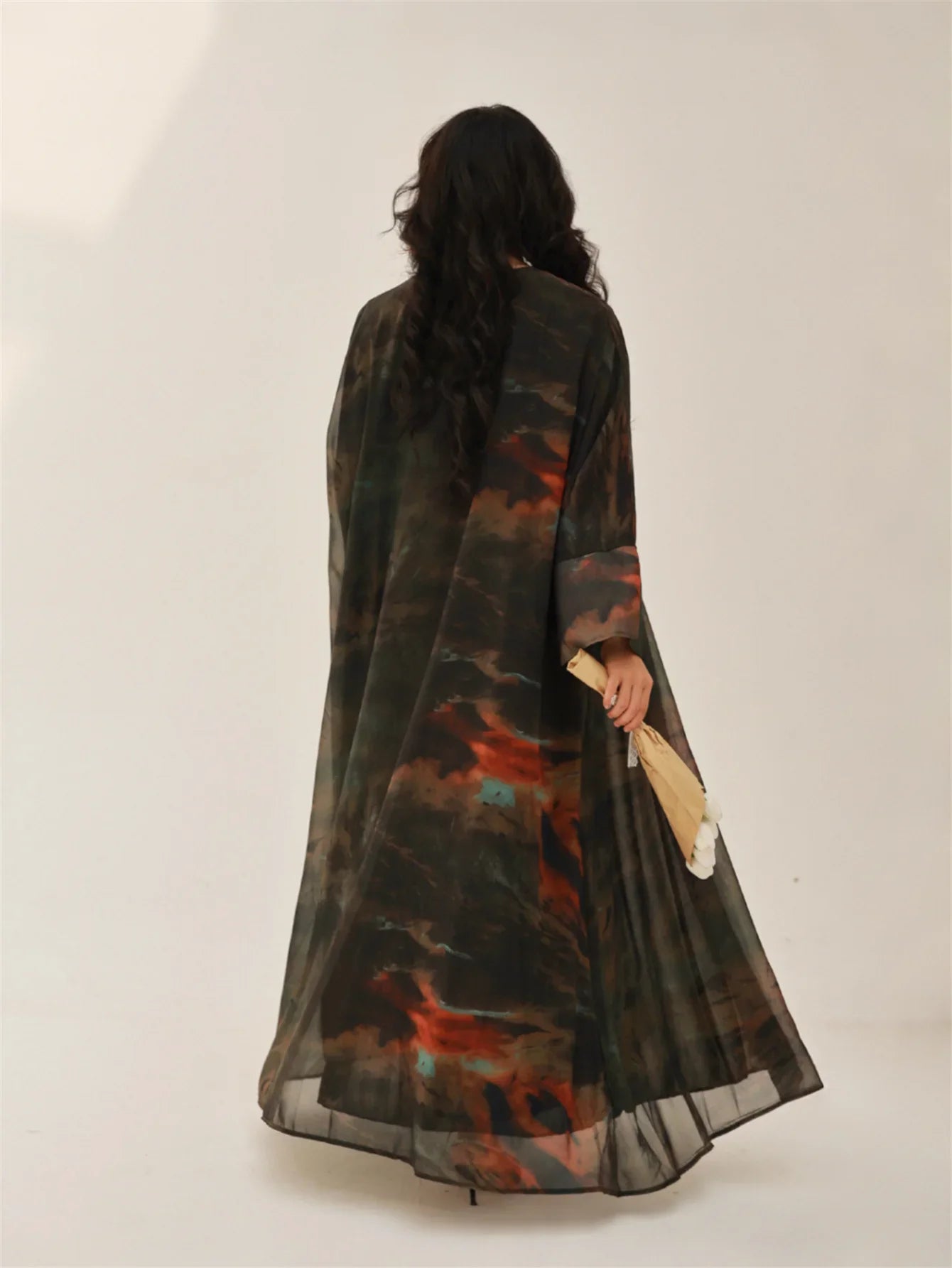 Kimono Abaya Léger en Coton tendance