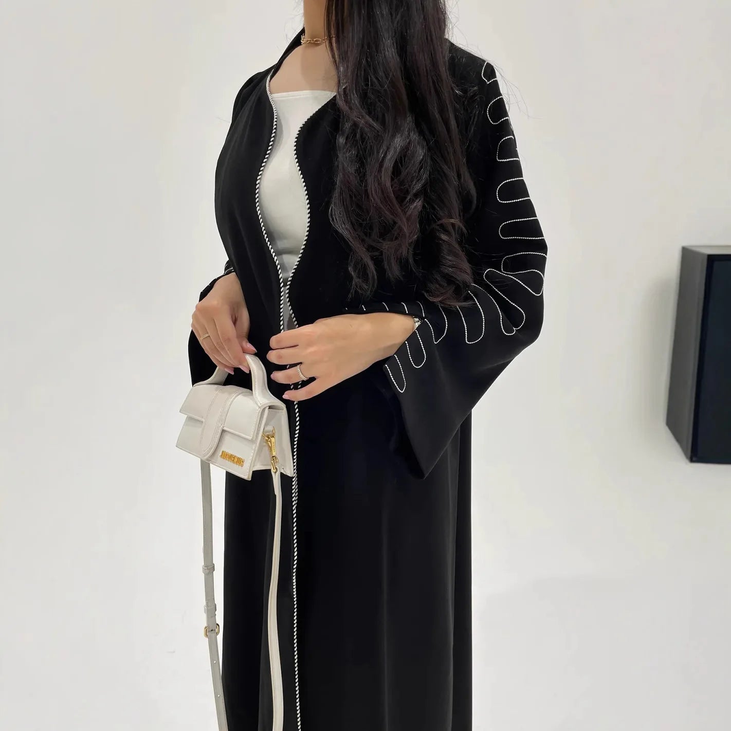 Kimono Abaya Luxe Brodé élégant