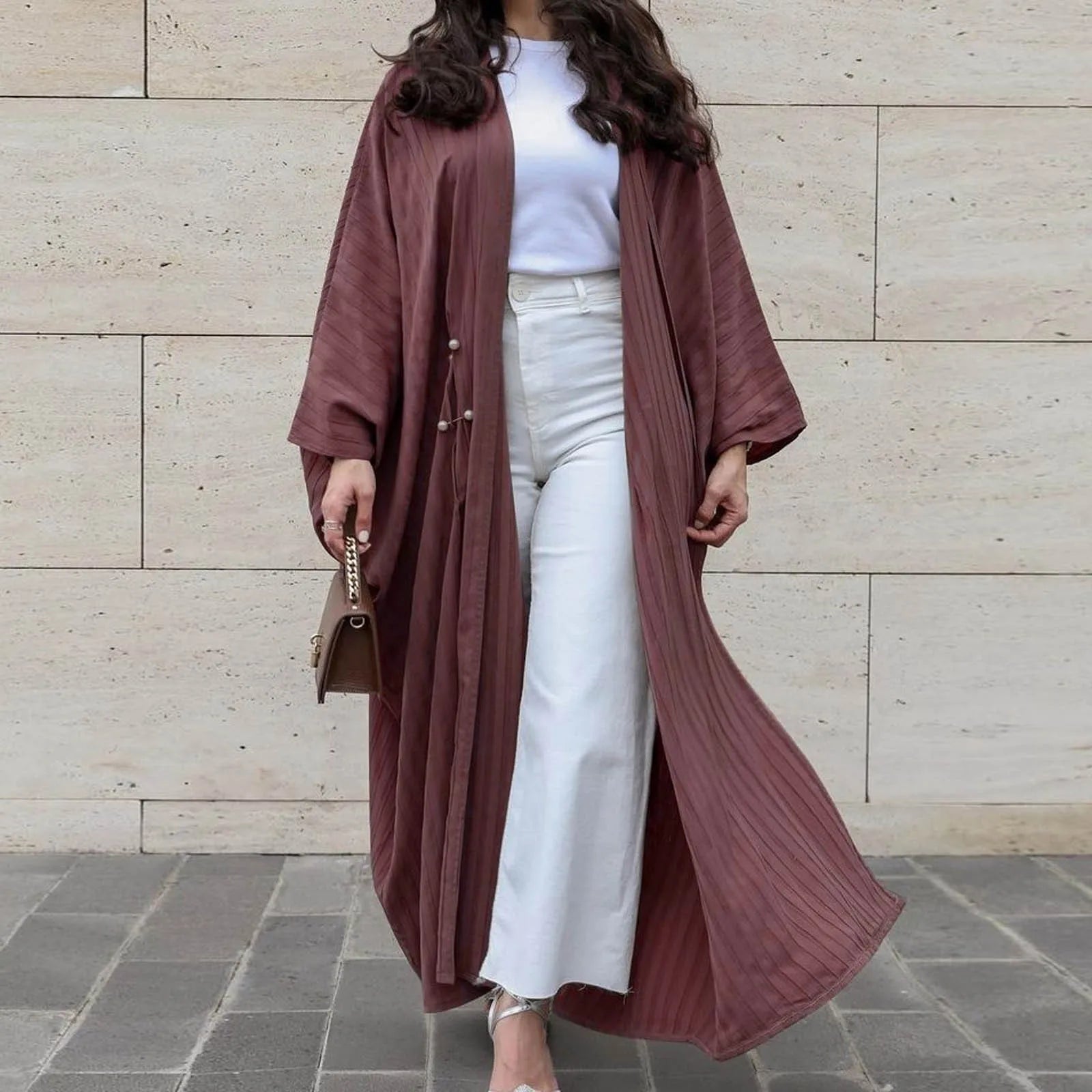 Kimono Abaya Manche Chauve-souris stylé
