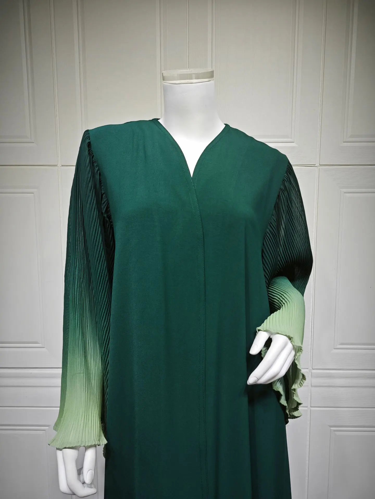 Kimono Abaya à Manches Dégradées Col V