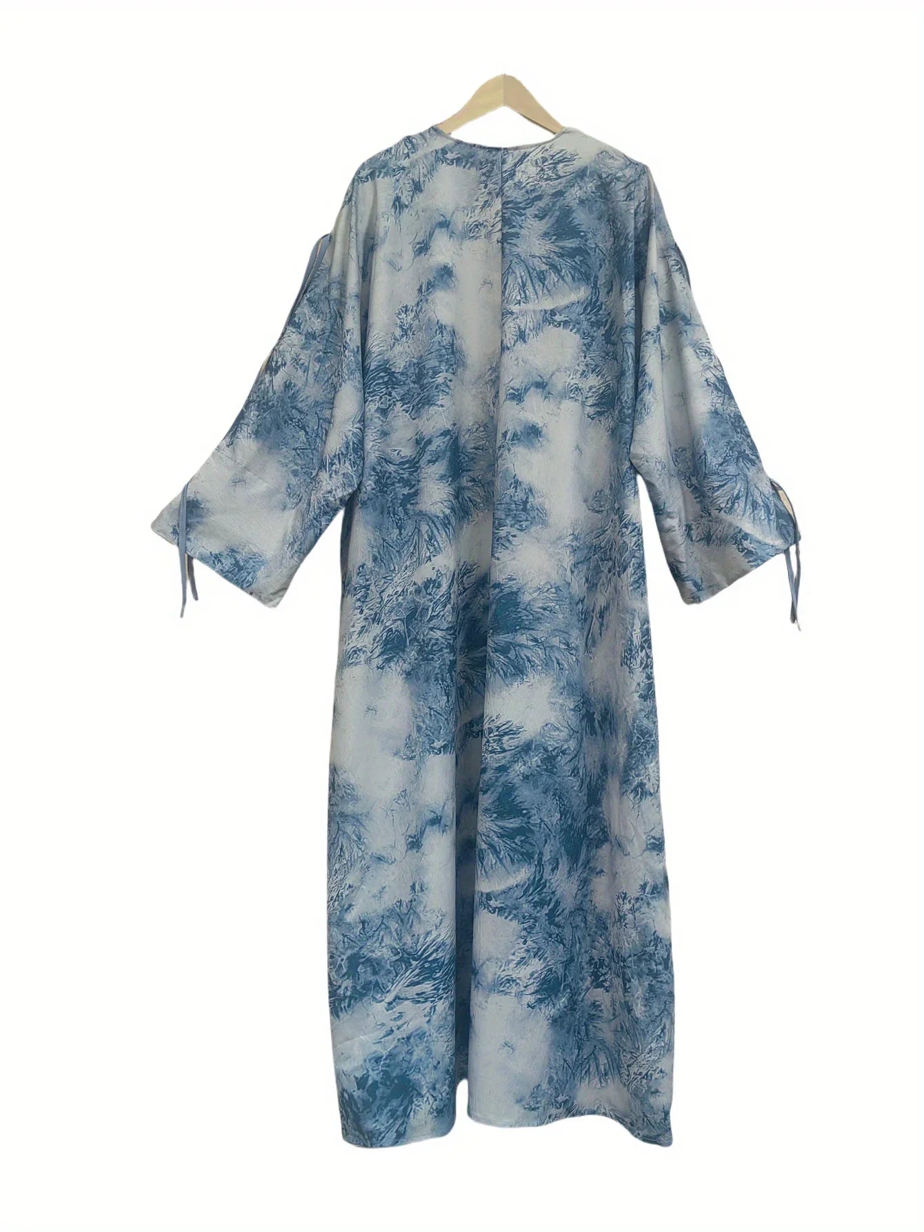 Kimono Abaya Nuances de Bleu Tendance
