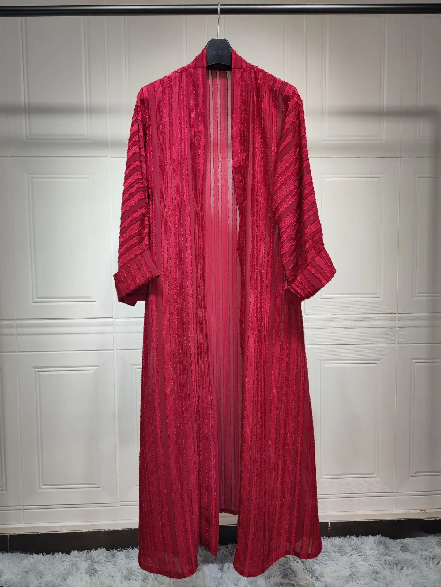 Kimono Abaya Rouge stylé