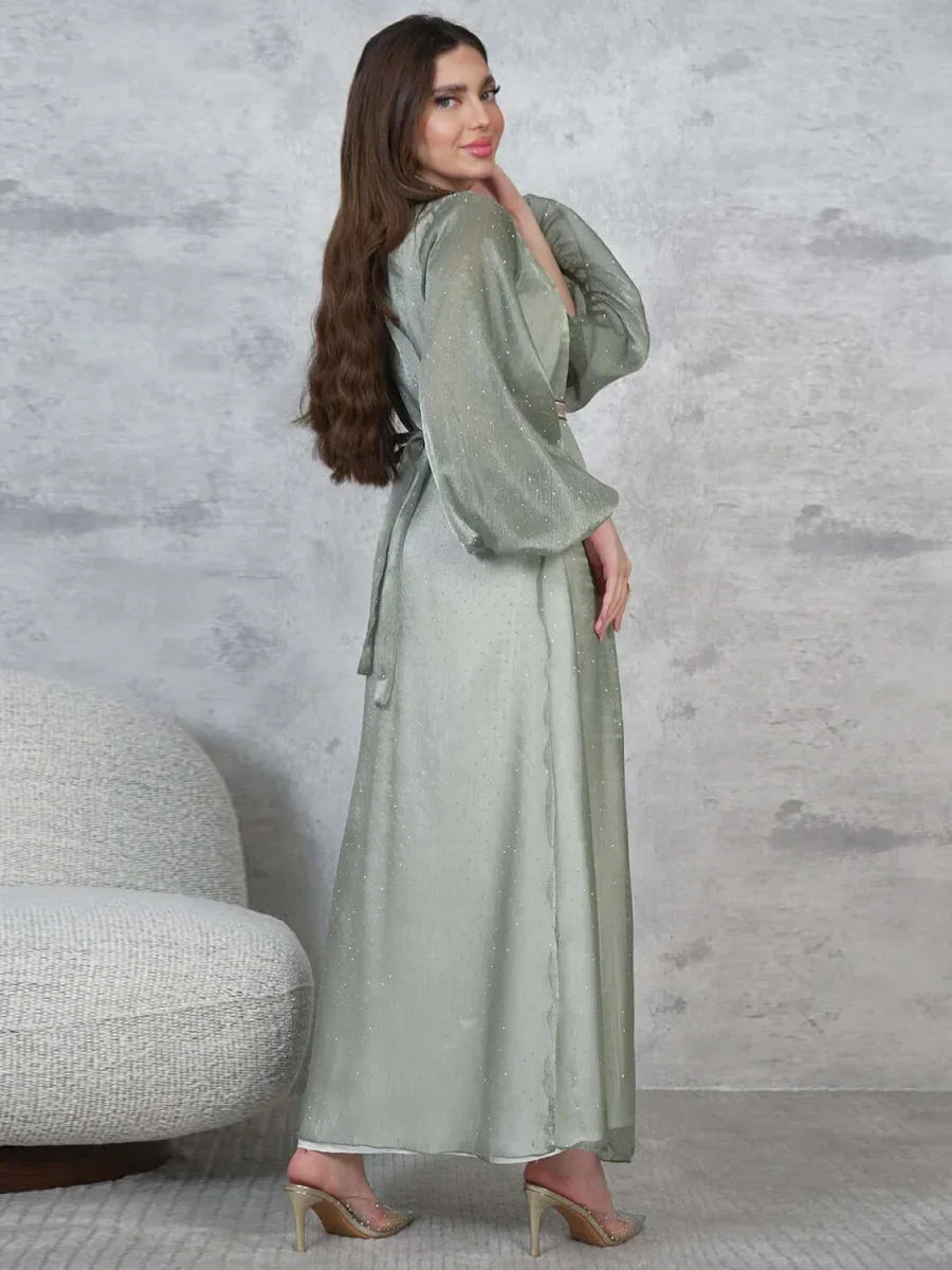 Kimono Abaya Vert Chic