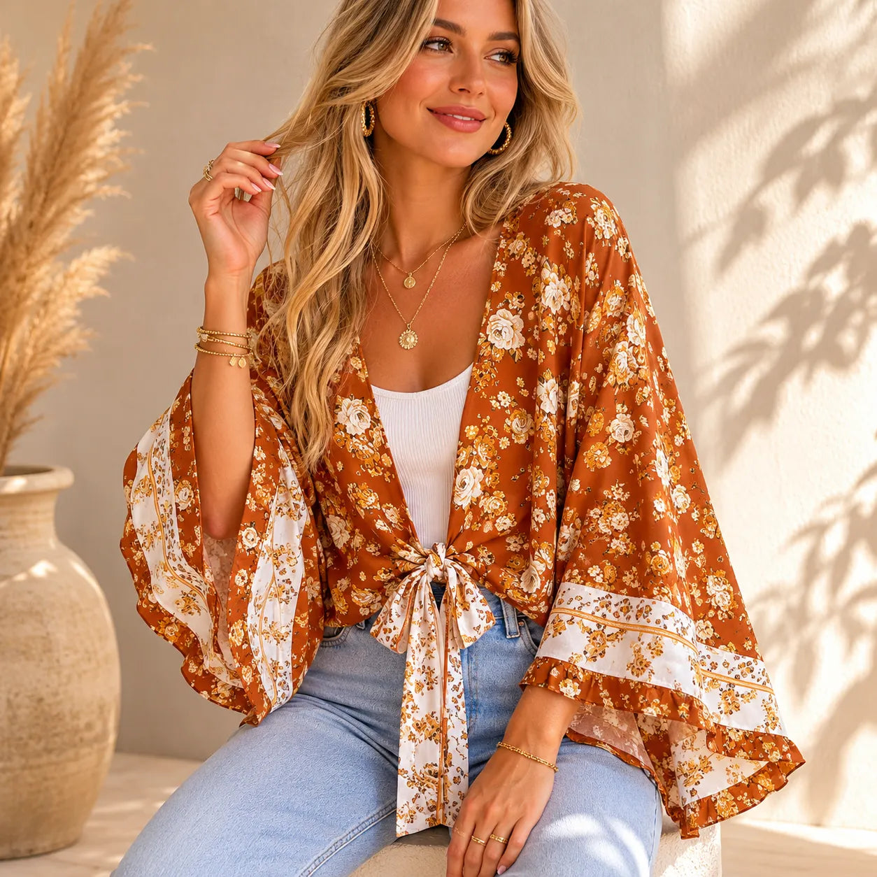 Kimono Court Bohème Rétro
