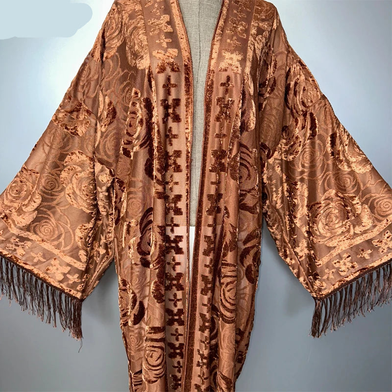 Kimono Long Bohème fluide