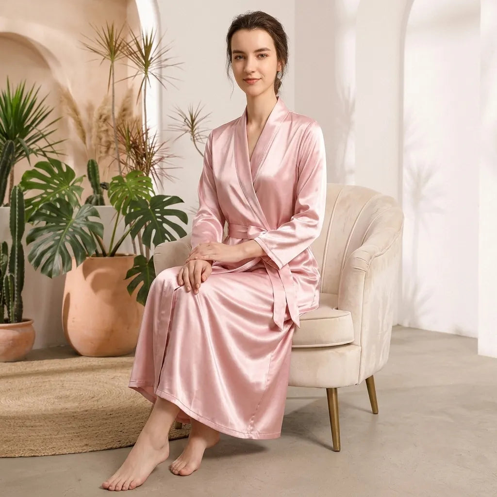 Kimono Nuisette Satin Doux