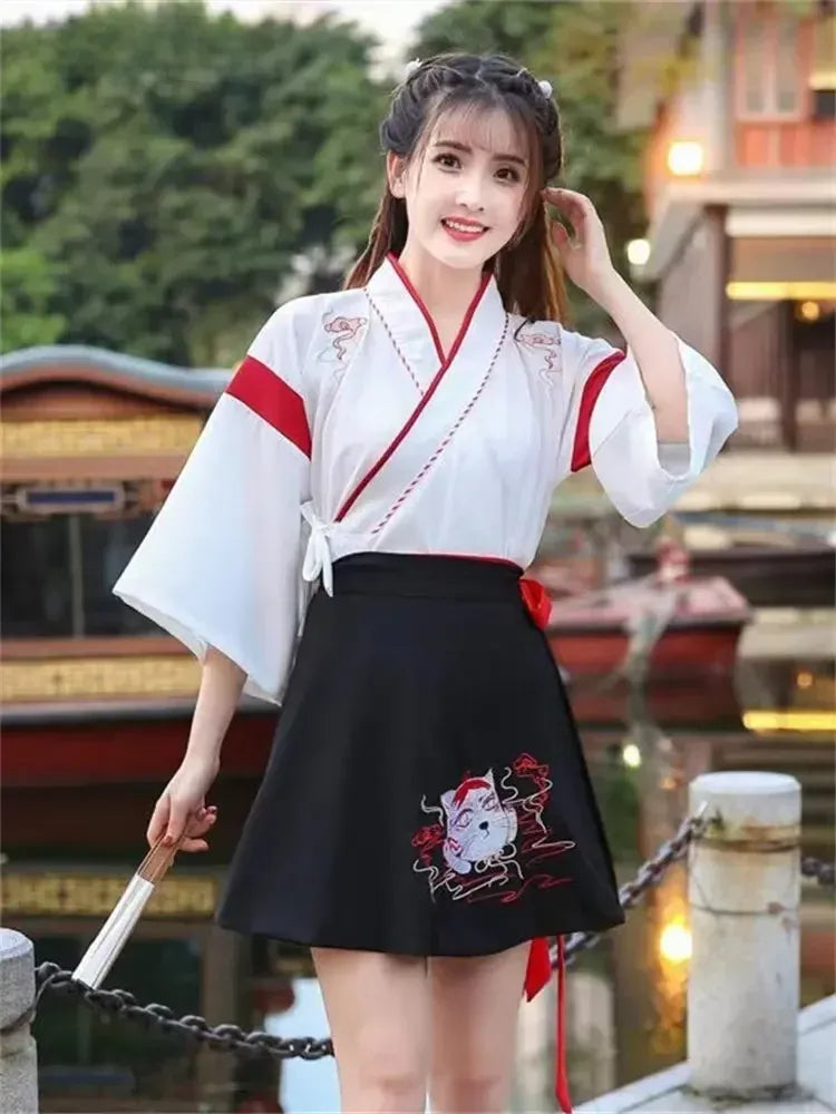 Kimono Robe Samourai Japonais