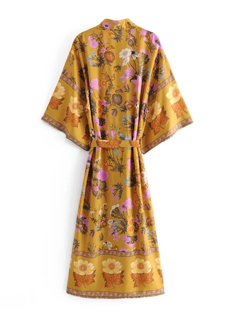 Kimono Soyeux pour Femme léger