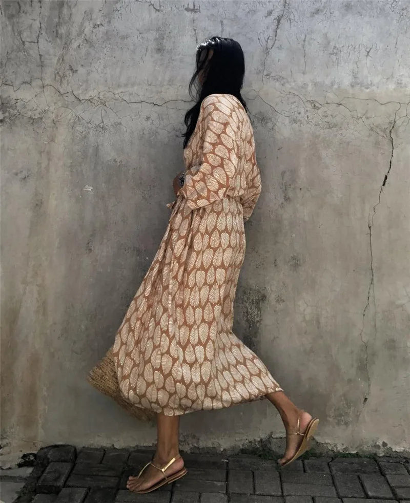 Kimono de Plage Ample d’été chic