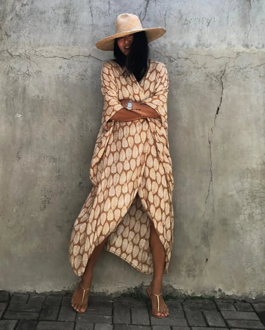 Kimono de Plage Ample d’été léger